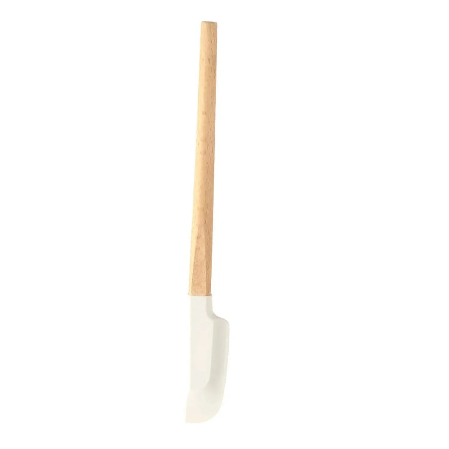 Kitchen Butter Scraper Baking Tools Mixer Spatula for Pastry and Pastry Accessories White Chocolate Wooden Handle Cake Utensils