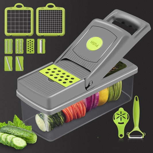 Pressed 14-piece Vegetable Cutter Kit