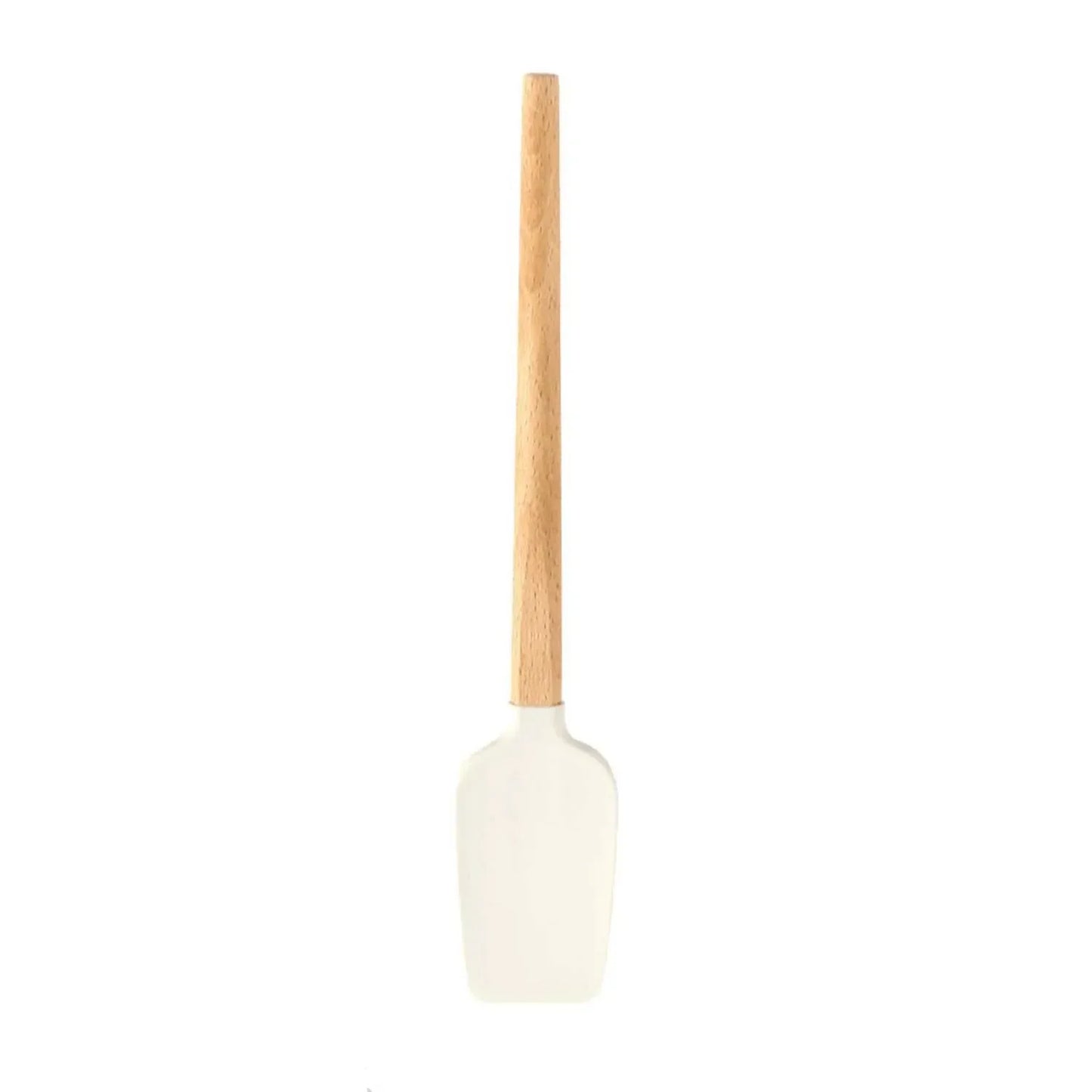 Kitchen Butter Scraper Baking Tools Mixer Spatula for Pastry and Pastry Accessories White Chocolate Wooden Handle Cake Utensils