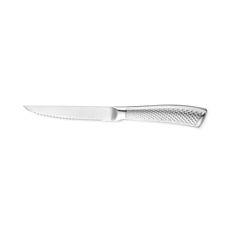 Steak knife set, stainless steel meat slicer kitchen sawtooth knife accessories, practical sushi knives for cooking 1/3/6 pieces