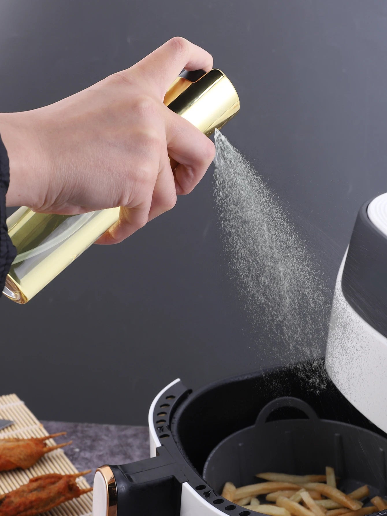 "Oil Sprayer for Cooking, Oil Mister, 105ml Spray Bottle, Olive Oil Spray for Salad, BBQ, Kitchen Baking, Roasting "