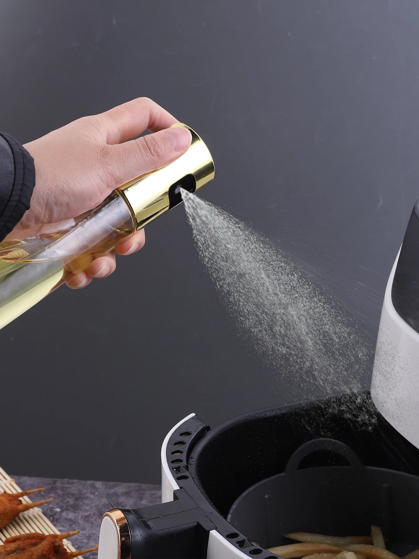 "Oil Sprayer for Cooking, Oil Mister, 105ml Spray Bottle, Olive Oil Spray for Salad, BBQ, Kitchen Baking, Roasting "