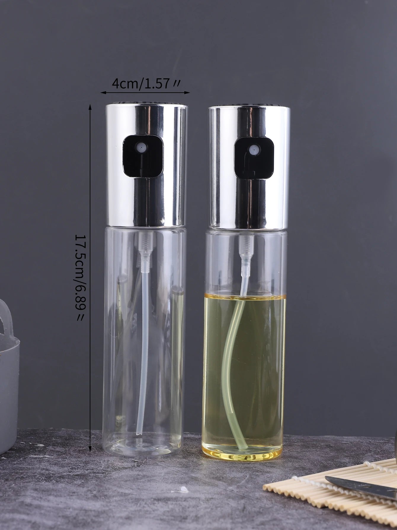 "Oil Sprayer for Cooking, Oil Mister, 105ml Spray Bottle, Olive Oil Spray for Salad, BBQ, Kitchen Baking, Roasting "